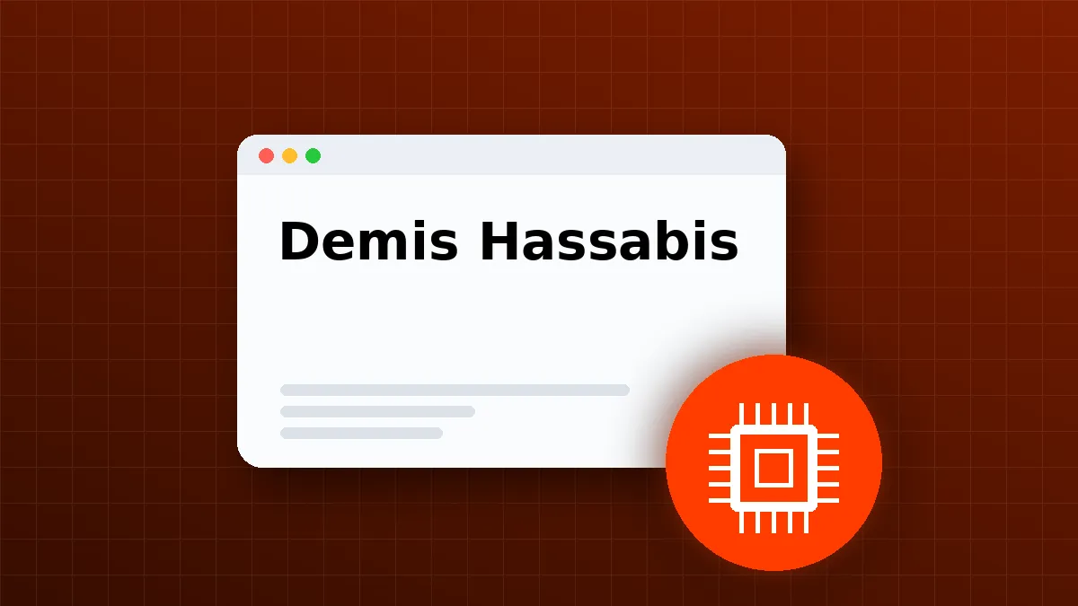 DeepMind Founder Hassabis Shortens AGI Timeline to Two to Three Years