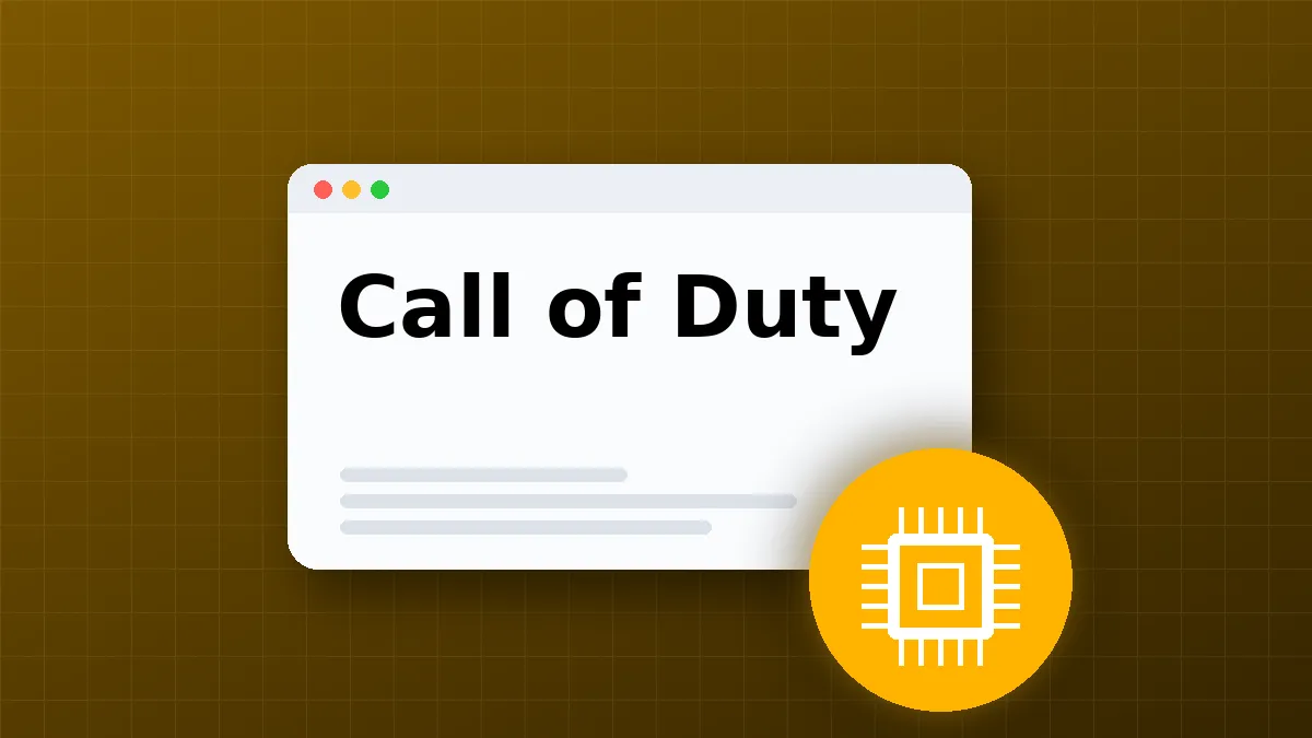 Call of Duty: MW4 requires VRR monitors for 120Hz performance on Xbox and PS5