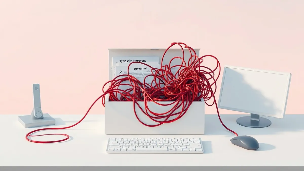 Illustration: A pristine white software development kit box sits open on a clean desk.